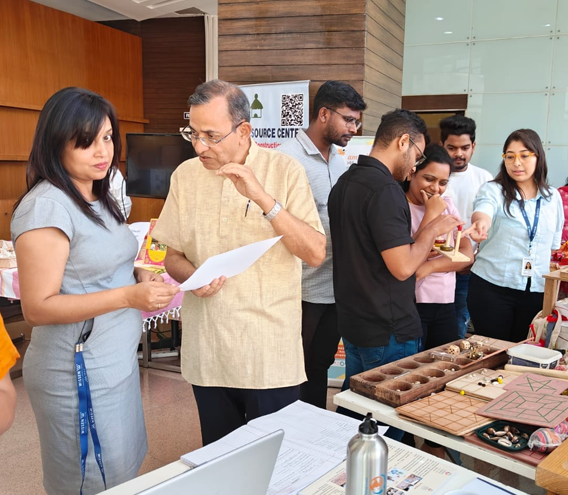 Game board with pieces